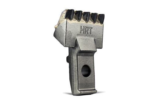 Outil HRT® avec pointes en carbure de tungstène adaptées aux broyeurs rapides Doppstadt et Terex (alternative aux séries AK et TBG)