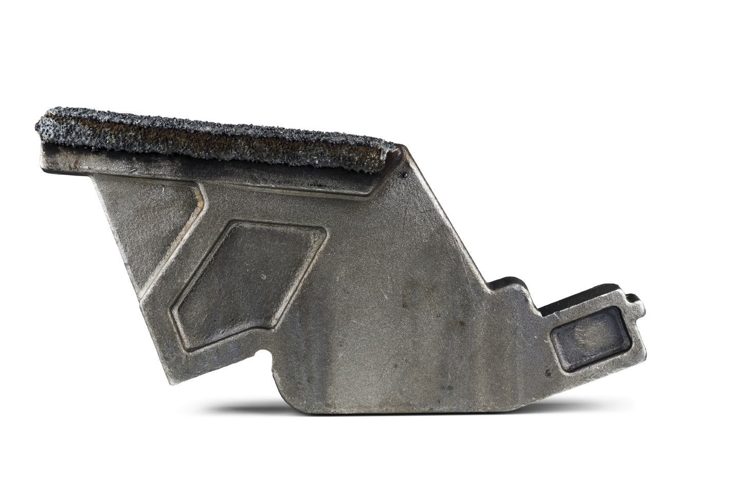 Contre-couteau HRT® avec WearShield® adapté aux broyeurs rapides Doppstadt et Terex (adapté aux anciens types de séries AK et TBG)