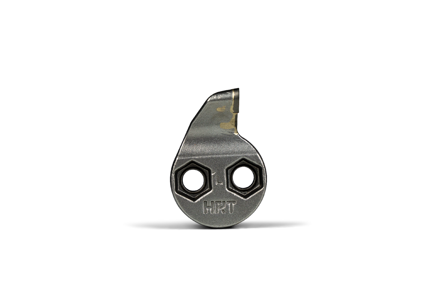 Outil HRT® compatible avec les dessoucheuses Rayco, FSI, Carlton et Vermeer. Outil gauche avec trous de fixation.