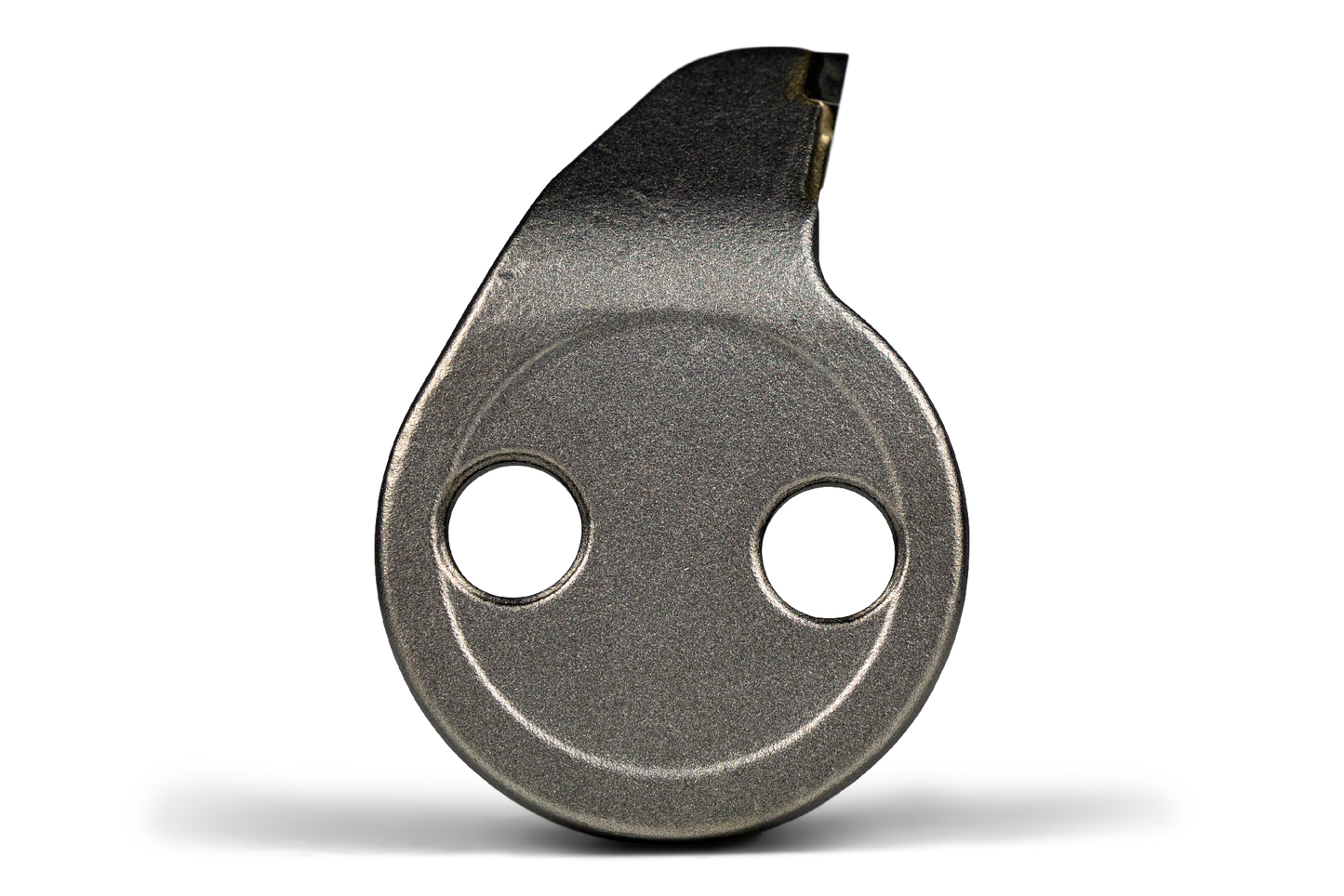 Outil HRT® compatible avec les dessoucheuses Rayco, FSI, Carlton et Vermeer. Outil droit avec trous de fixation.