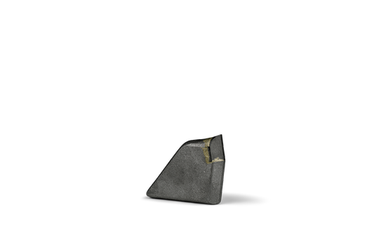 Pointe en carbure HRT® à souder résistante à l'abrasion (72x19,5x57mm)