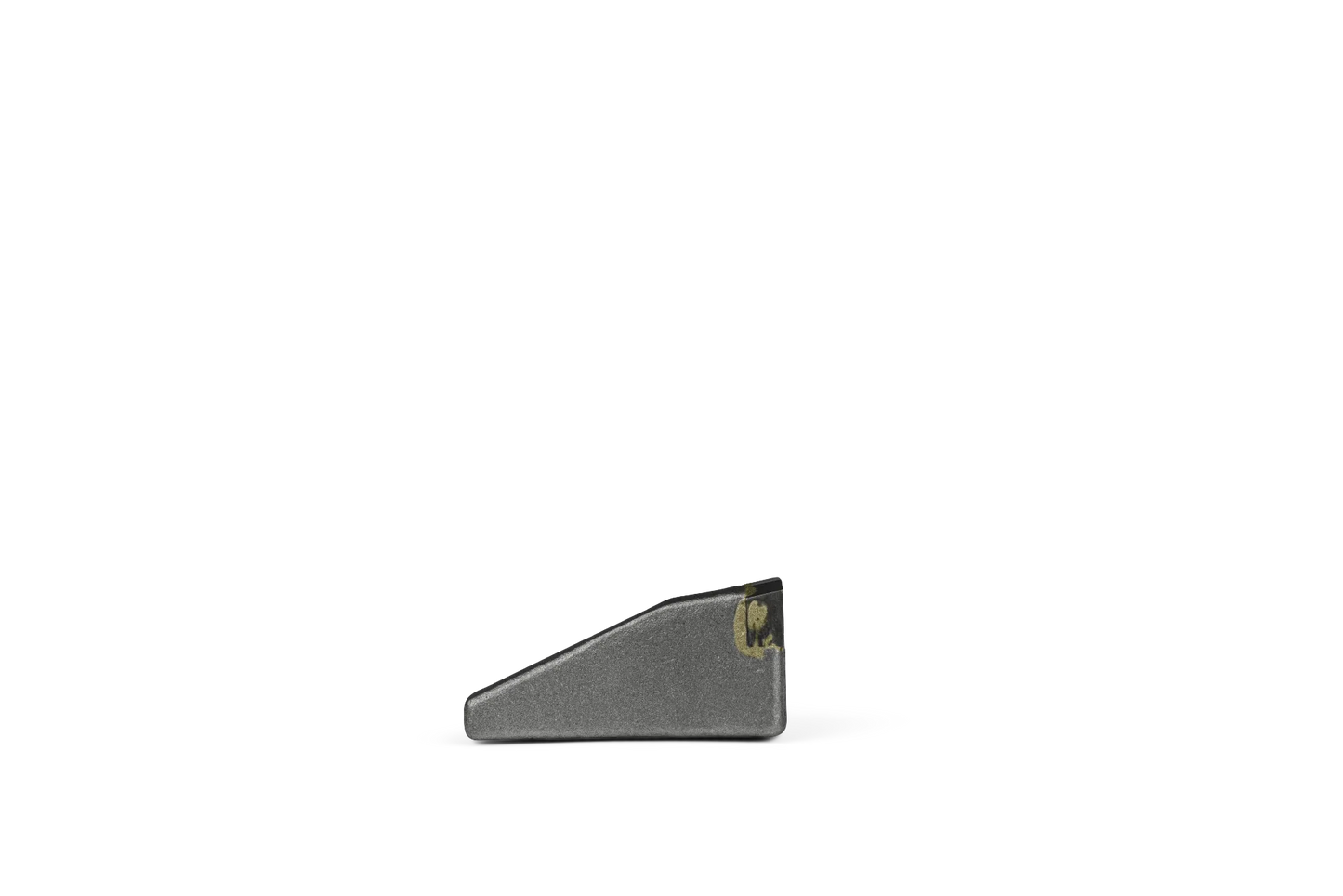 Pointe en carbure HRT® à souder résistante à l'abrasion (68x25x33mm). Version gauche