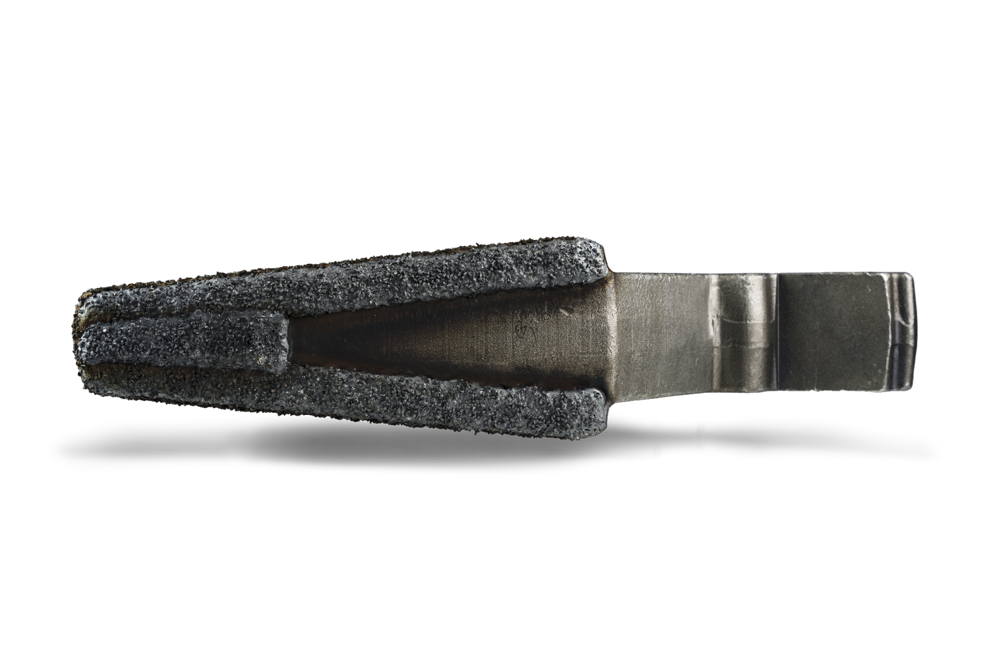 Contre-couteau HRT® adapté aux broyeurs rapides Doppstadt et Terex (adapté aux anciens types de séries AK et TBG) avec WearShield® autour du contre-couteau complet