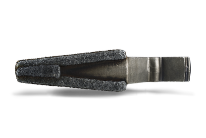 Contre-couteau HRT® adapté aux broyeurs rapides Doppstadt et Terex (adapté aux anciens types de séries AK et TBG) avec WearShield® autour du contre-couteau complet