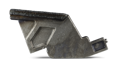 Contre-couteau HRT® adapté aux broyeurs rapides Doppstadt et Terex (adapté aux anciens types de séries AK et TBG) avec WearShield® autour du contre-couteau complet