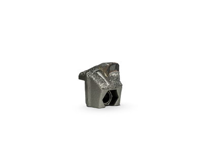Outil HRT® compatible avec les broyeurs FAE (alternative au type I). Outil doté d'une pointe en carbure et de trois couches supplémentaires de revêtement en carbure WearShield® pour une durée de vie prolongée. Outil avec un trou de boulon M20.