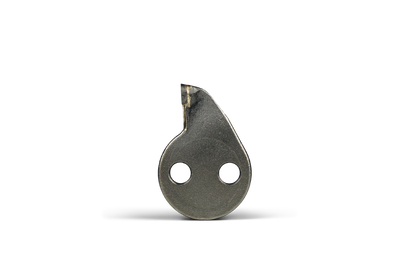 Outil HRT® compatible avec les dessoucheuses Rayco, FSI, Carlton et Vermeer. Outil neutre (gauche) avec trous filetés UNF 5/8"