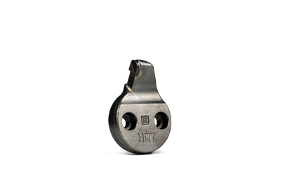 Outil HRT® compatible avec les dessoucheuses Laski. Outil droit avec trous de fixation.