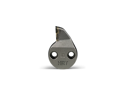 Outil HRT® compatible avec les dessoucheuses Laski. Outil droit avec trous de fixation.