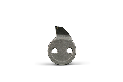 Outil HRT® compatible avec les dessoucheuses Rayco, FSI, Carlton et Vermeer. Outil gauche avec trous filetés UNF 5/8"